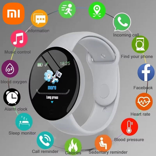 Xiaomi D18 Smartwatch Circular Color Screen Multiple Sports Modes