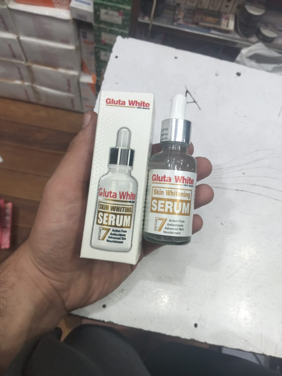 Gluta White Face Glowing Serum
