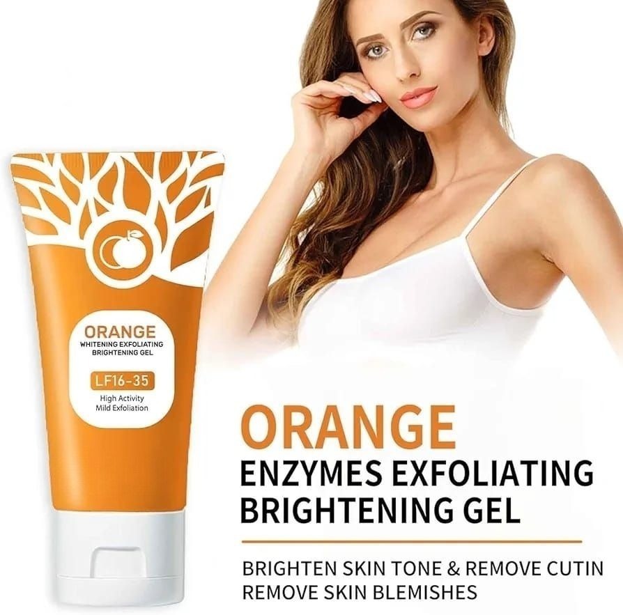 Orange Enzyme Exfoliating Gel Natural Skin Care Formula