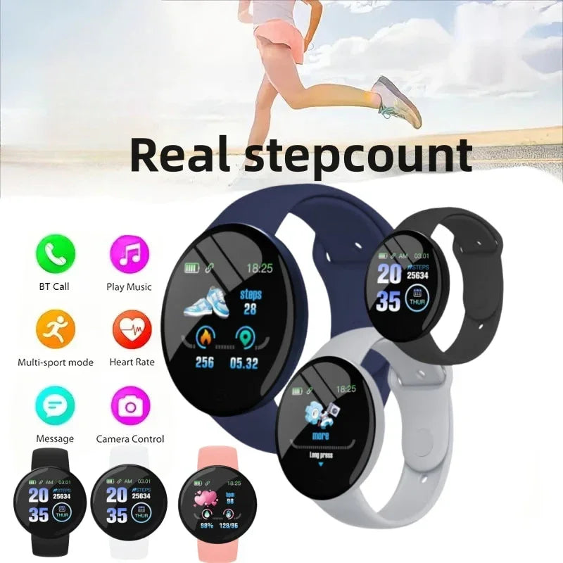 Xiaomi D18 Smartwatch Circular Color Screen Multiple Sports Modes