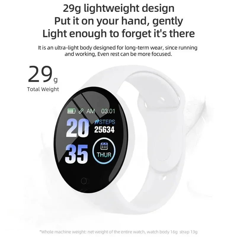 Xiaomi D18 Smartwatch Circular Color Screen Multiple Sports Modes