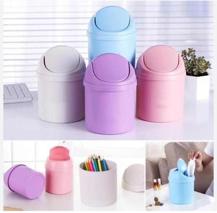 Mini Dustbin Desktop Table small bin